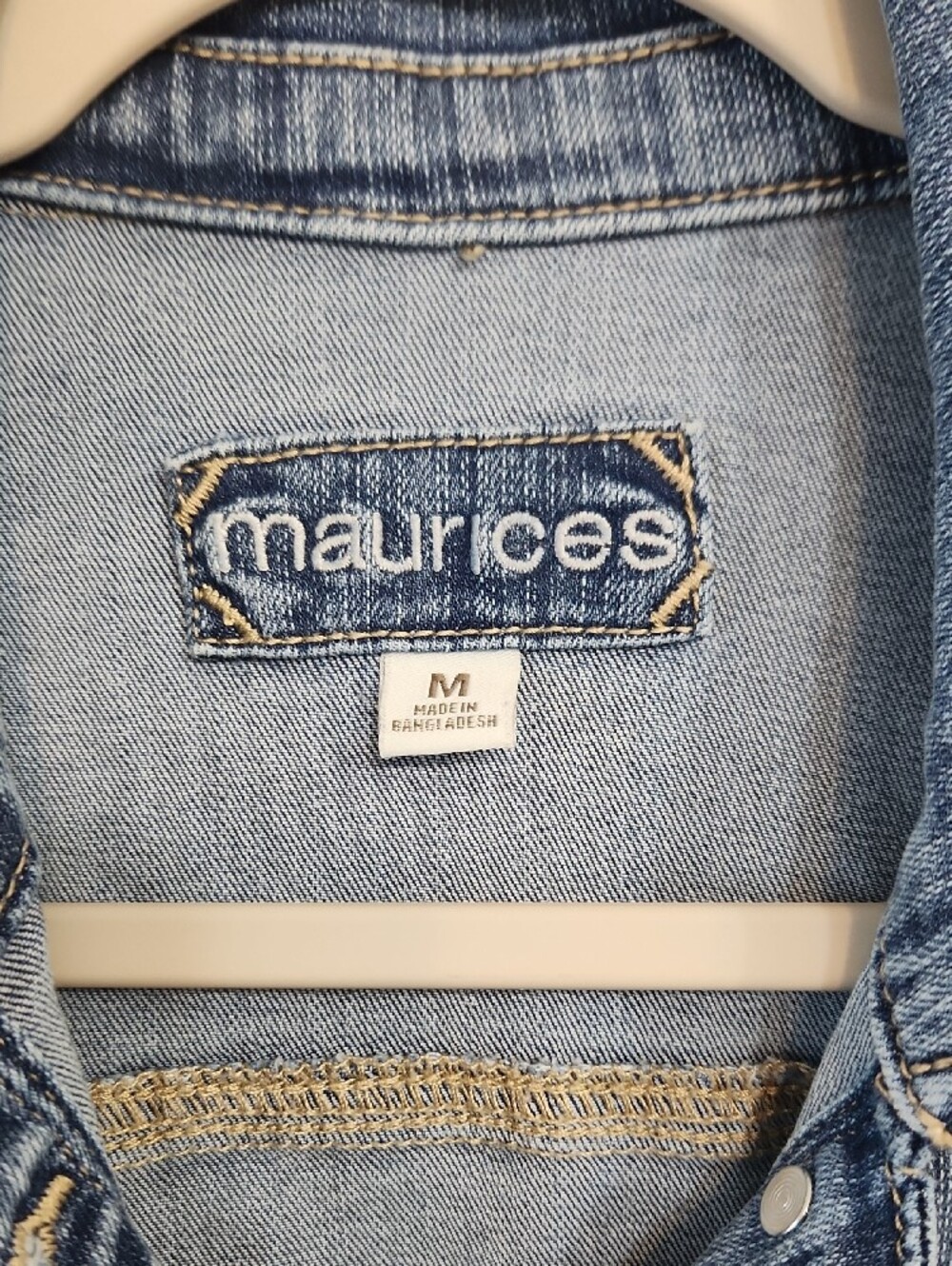 Maurices Light Blue Denim Jacket - Picture 2 of 5